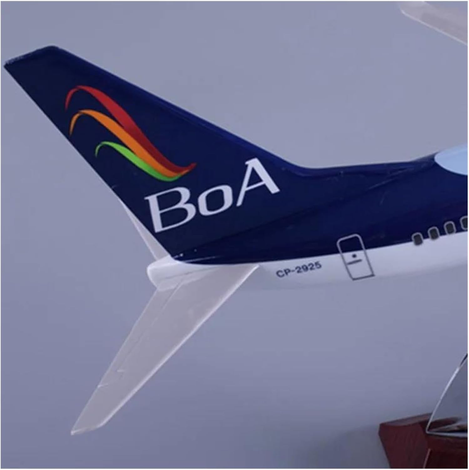 1:172 for 737 B737 BOA Bolivia Airplane Simulation Static Alloy Plane Model Collectible Scale Metal Airplane