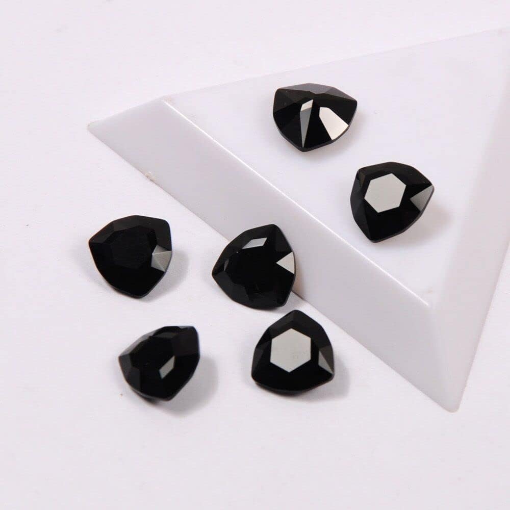 Best Glass Material Rhinestones Jet Color Trilliant Shape Shing Rhinestone for 3D DIY Nail Art Decoration