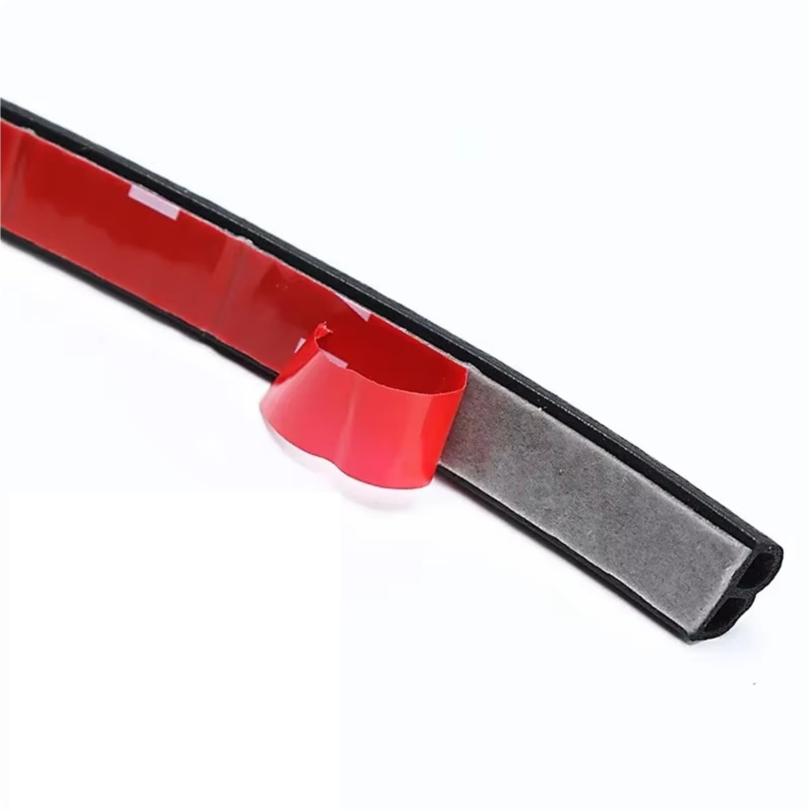 Vamhhx Type B Car Rubber Sealing Strips Car Seal Strong Adhesive 4 Meters Shape B P Z Big D Door Strip Epdm Rubber Noise Insulation Weatherstrip Soundproof Car Door Rubber Seal(Type B)
