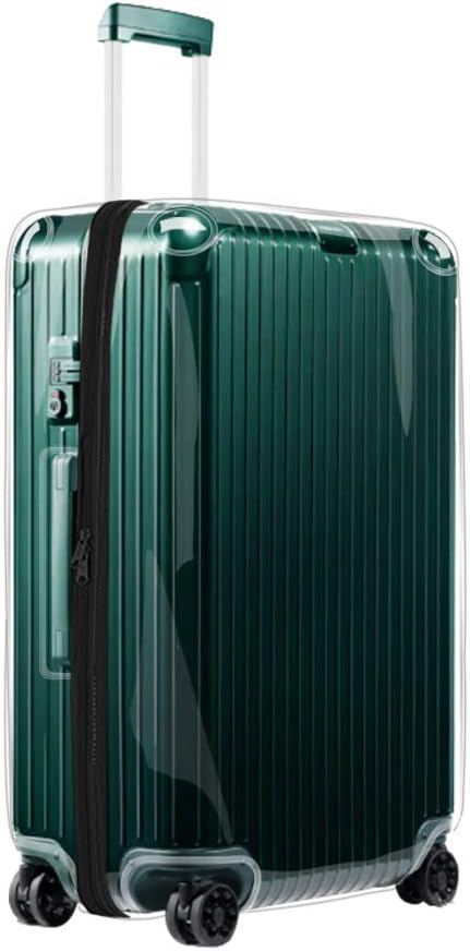 Transparent Cover Skin for 2018 Essential Collection Luggage Suitcase With Black Zipper(Cabin)