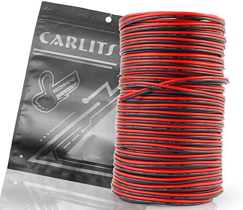 20AWG 20M Extension Cable Electrical Wire 20 Gauge 2x0.5mm² Tinned Copper for Led Strips Single Colour 3528 5050