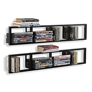 BHG Wandhalterung Media Storage Rack, 2er Set