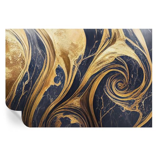 Decoración de pared adhesiva efecto mármol con vinilos y murales impresos 2