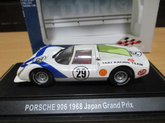 Amazon | エブロ 1/43 ポルシェ 906 ＃29 滝レーシングチーム 1968y