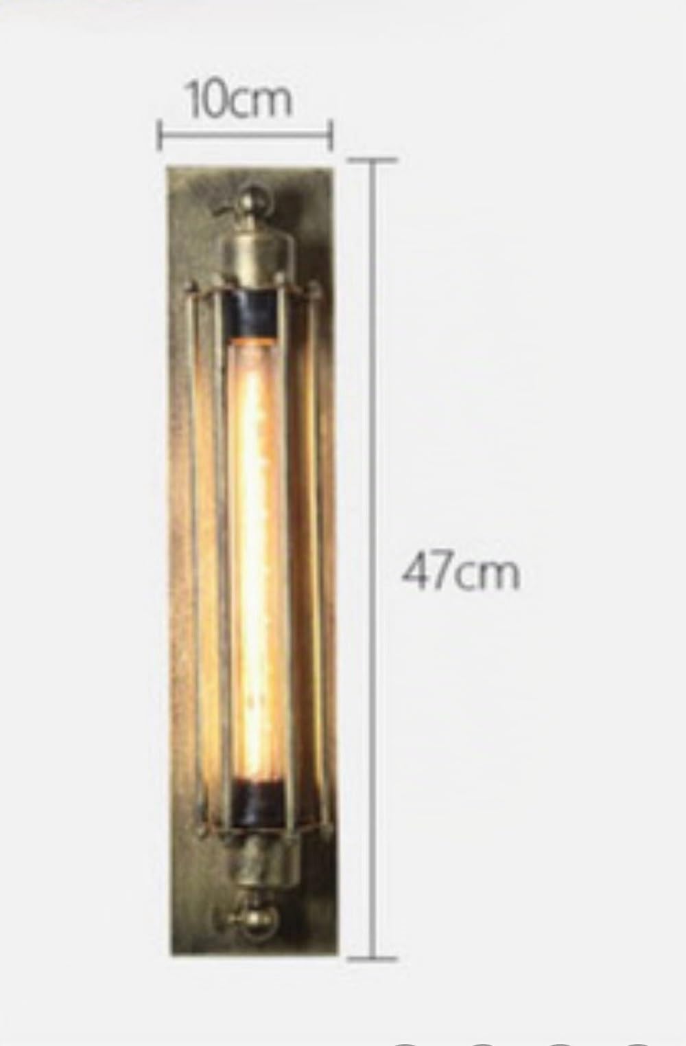 8W LED Wandlampe Edison Vintage Retro Metall Warmweiß