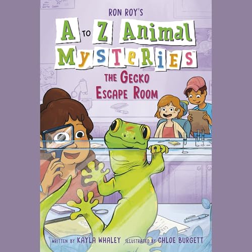 『A to Z Animal Mysteries #7: The Gecko Escape Room』のカバーアート
