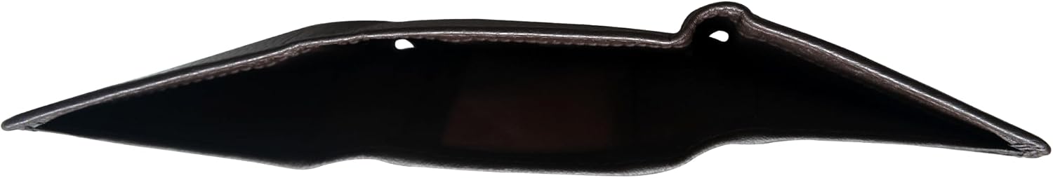 VANSI Genuine Leather Modern TriFold Design Wallet and Card Holder for Men (BROWN)