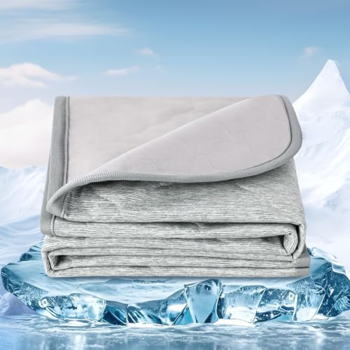 Image of Cooling Dog Blanket 30x40 in, Q-MAX >0.4, Soft, Reversible & Washable