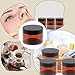 30 Pack 4 oz Amber Plastic Jars with Lids Empty Refillable Cosmetic Container for Beauty Essential Products Body Butter Creams Gel and Lotion
