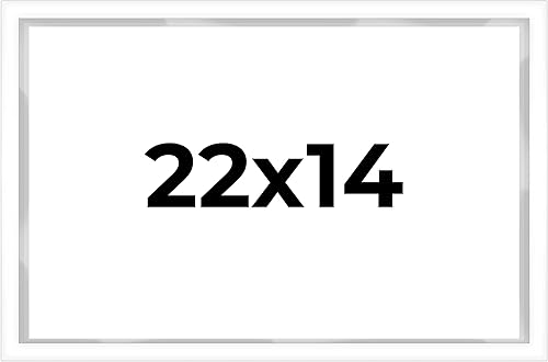 Vista 81 de Caja de sombra de 20 x 8 pulgadas, marco contemporáneo blanco – Tamaño interior 20 x 8 x 1 pulgada de profundidad – Este marco blanco está hecho