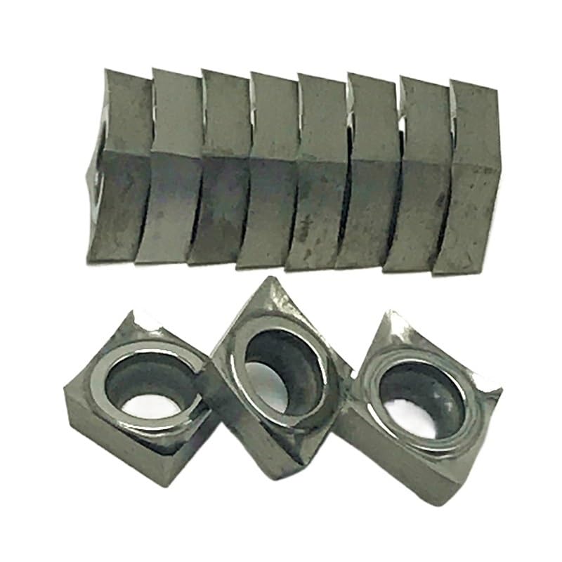 10pcs CCGT060208 AK H01 Aluminio Insertos de Torneado miniatura 3