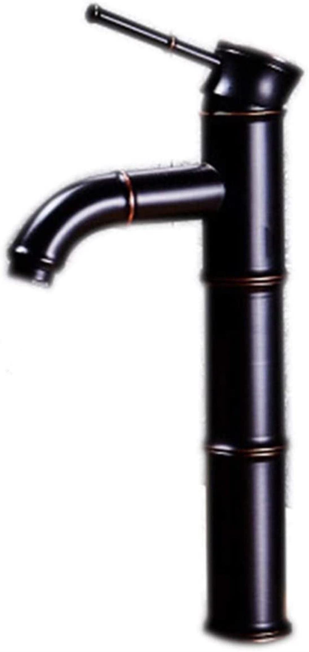 Mitigeur bambou en bronze huilé pour transformer votre salle de bain en un spa naturel rétro