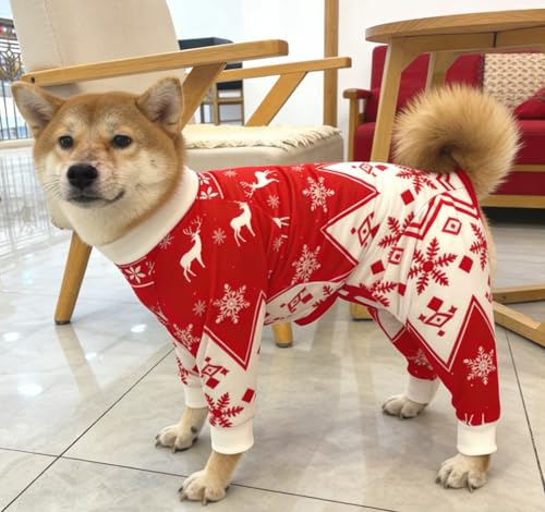 Image of Recovery Suit for Dogs After Surgery Dog Onesie Surgery Recovery Suit for Female Male Dogs Recovery Shirt for Abdominal Wounds or Skin Diseases Bodysuit Dogs Pajamas(CH,XXL)