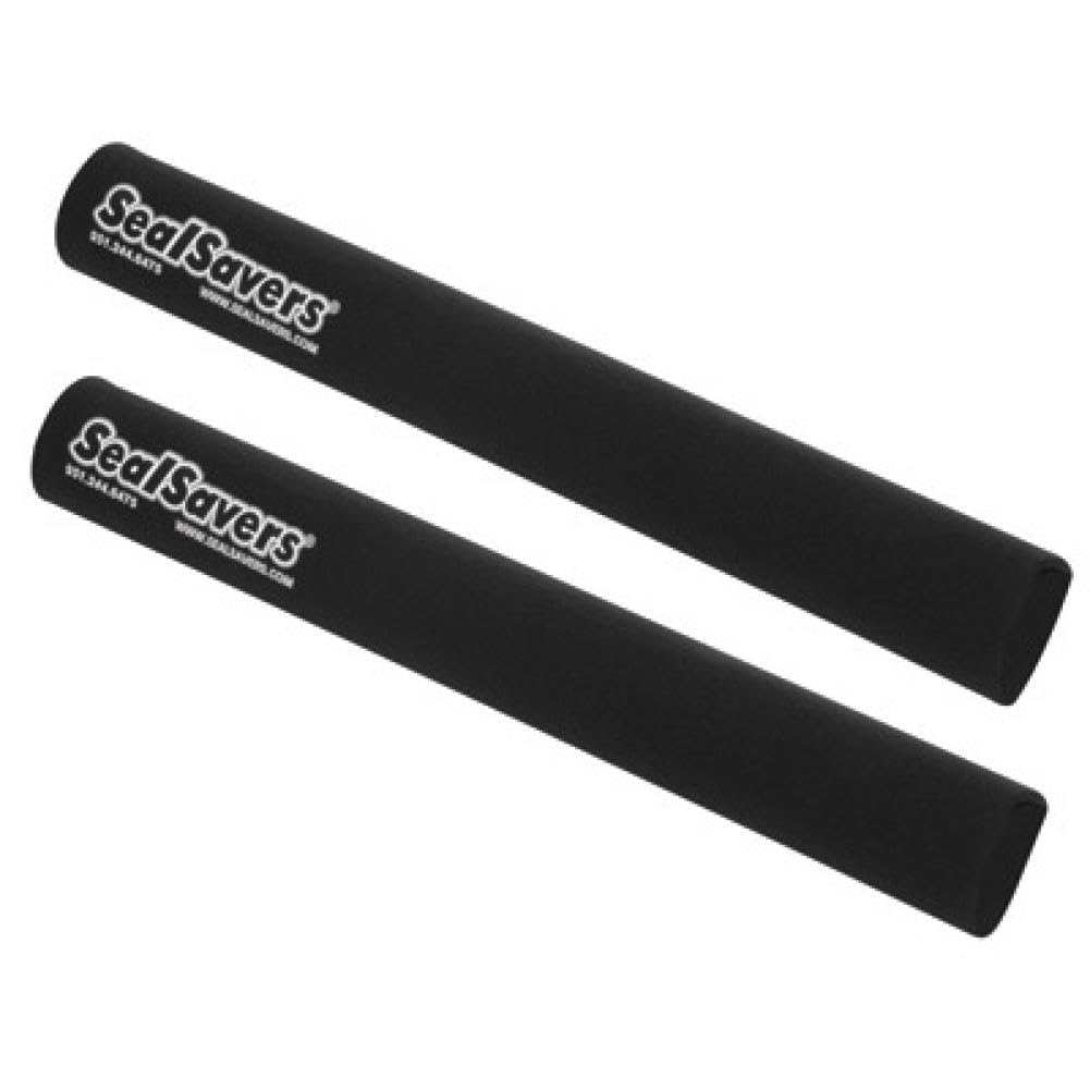 Seal Savers Fork Covers - Inverted Forks 44-50mm Fork Tube, Long, Black for Yamaha YZ450F 2003-2018.Fork Seal Protectors. SealSavers Fork Protection.