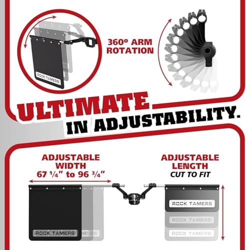 Image of Rock Tamers M5 Flap Retainer Bolt Kit - Stabilizes Flap Clamp RT048 on Mudflap RT022 - Includes Bolt & Nut - Order 2 for Full Replacement - RT049