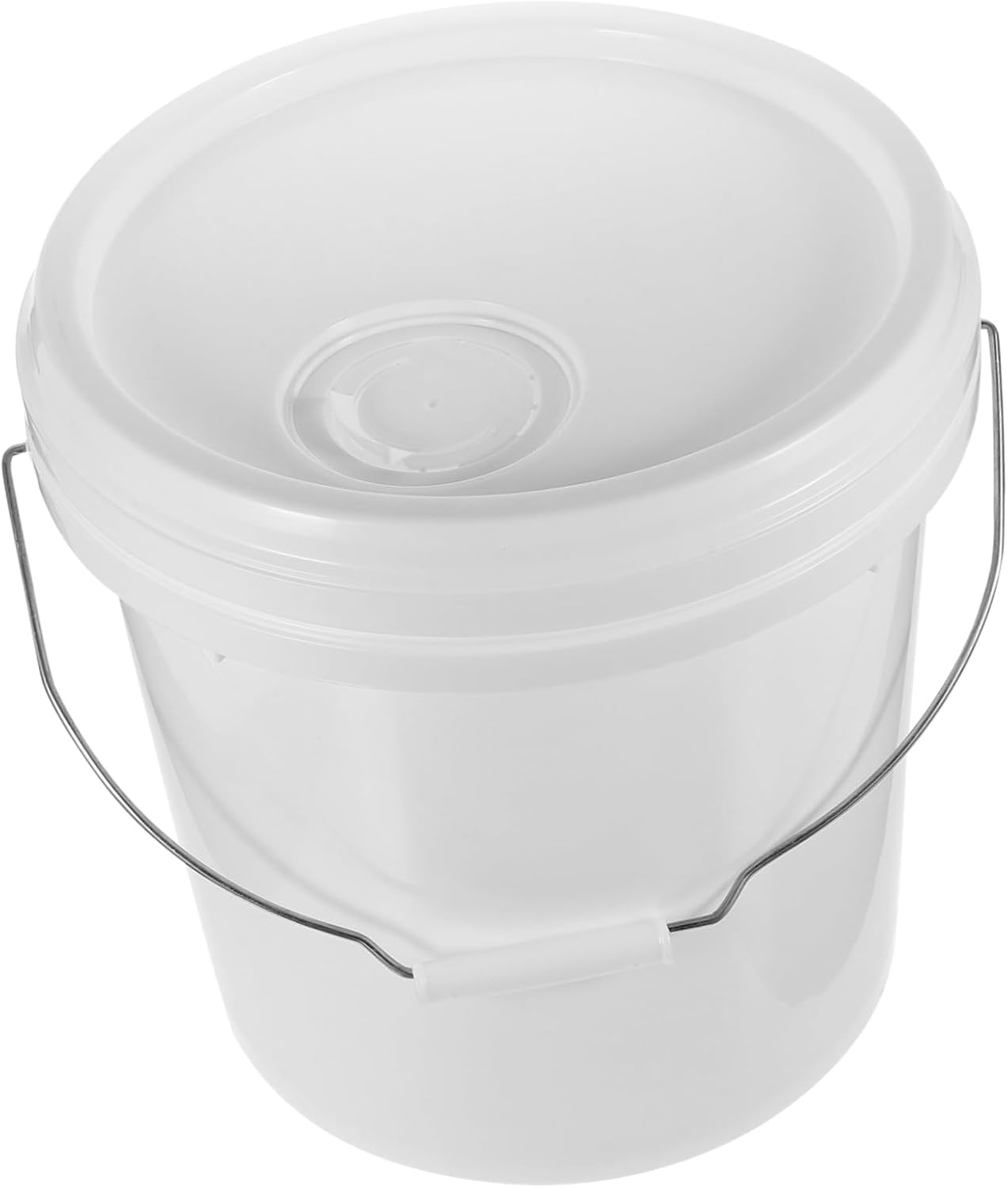 Painting Bucket Iron Handle Galvanized Lid for Touch up Paint Container