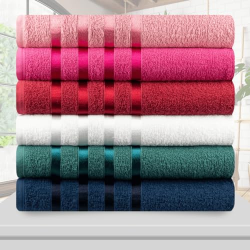 Kit 5pçs Toalha de Banho Onix 100% Algodão 70x1,30cm 300g Beleza e Conforto