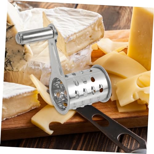 2 ralladores giratorios manuales para queso miniatura 2