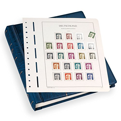Reliure à barre rotative PERFECT DP bleu LEUCHTTURM album de présentation pour rapports