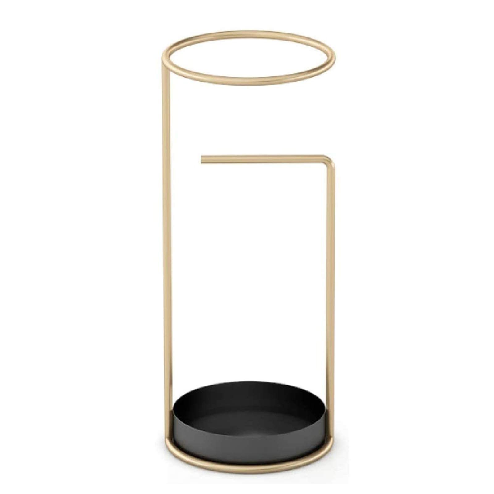 Porte-parapluie entrée maison en métal moderne 60cm de hauteur
