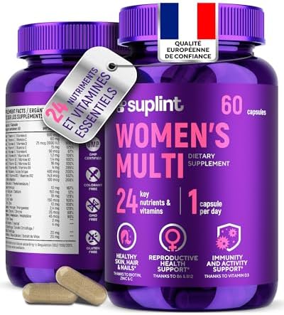 Multivitamines Femme Haute Puissance - Complexe A-Z avec Vitamine...