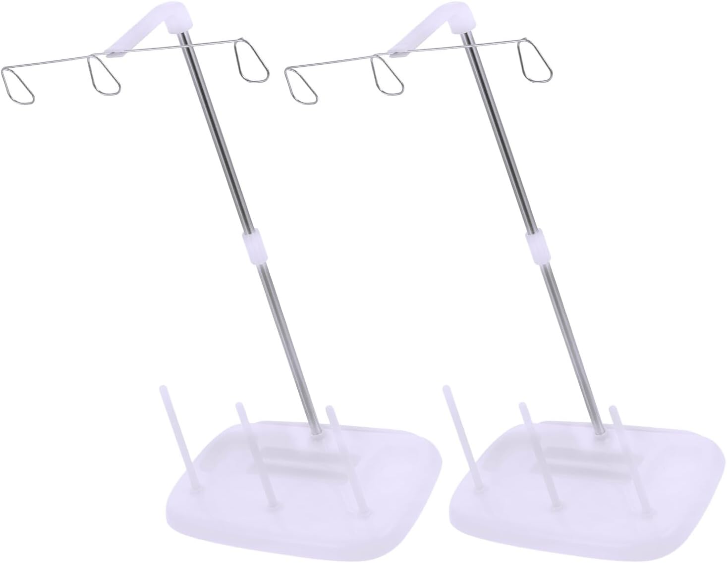 GLSTOY 2pcs Cone Thread Spool Holder Rack for Sewing Machines Bobbin Thread Organizer Control for Home Sewing and Embroidery Craft Storage