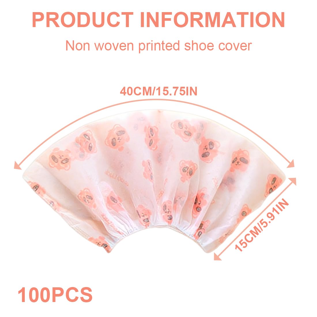 Copriscarpe Monouso in TNT Ultra Resistenti 100 Pezzi usa e getta