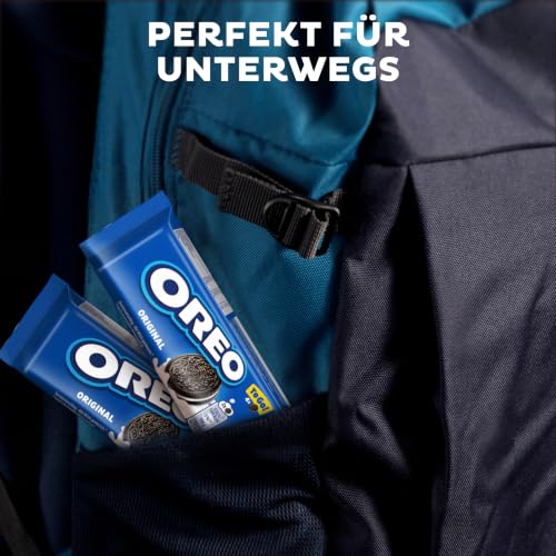 OREO Original, Knusprige Schokoladenkekse mit Vanillecreme, 44g (32er-Pack) – Ansicht 2
