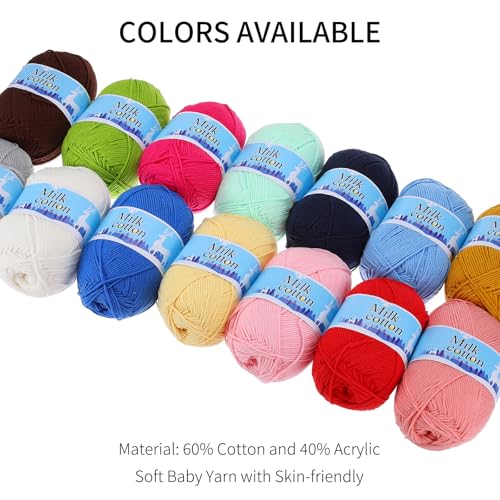 Hilo de crochet suave que no se deshilacha para tejer cojines duraderos 5