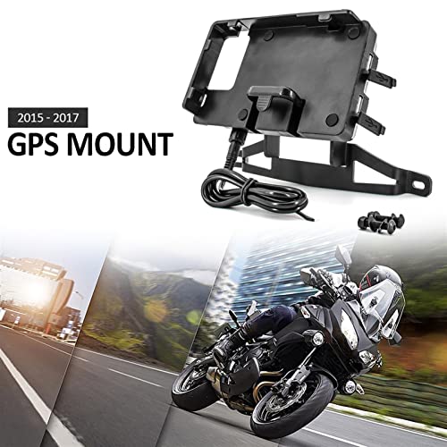 Support GPS Kawasaki Versys Fixation Stable Face aux Vibrations - 4