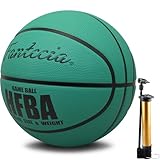 Fantecia Größe 7 Basketball, Hochwertiger Basketball aus Gummi, Perfekt für das Training in der Halle und im Freien