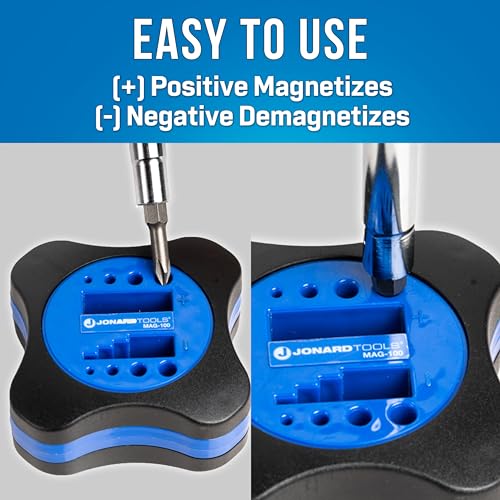 image for Jonard Tools MAG-100 Magnetizer and Demagnetizer Tool for Magnetizing 