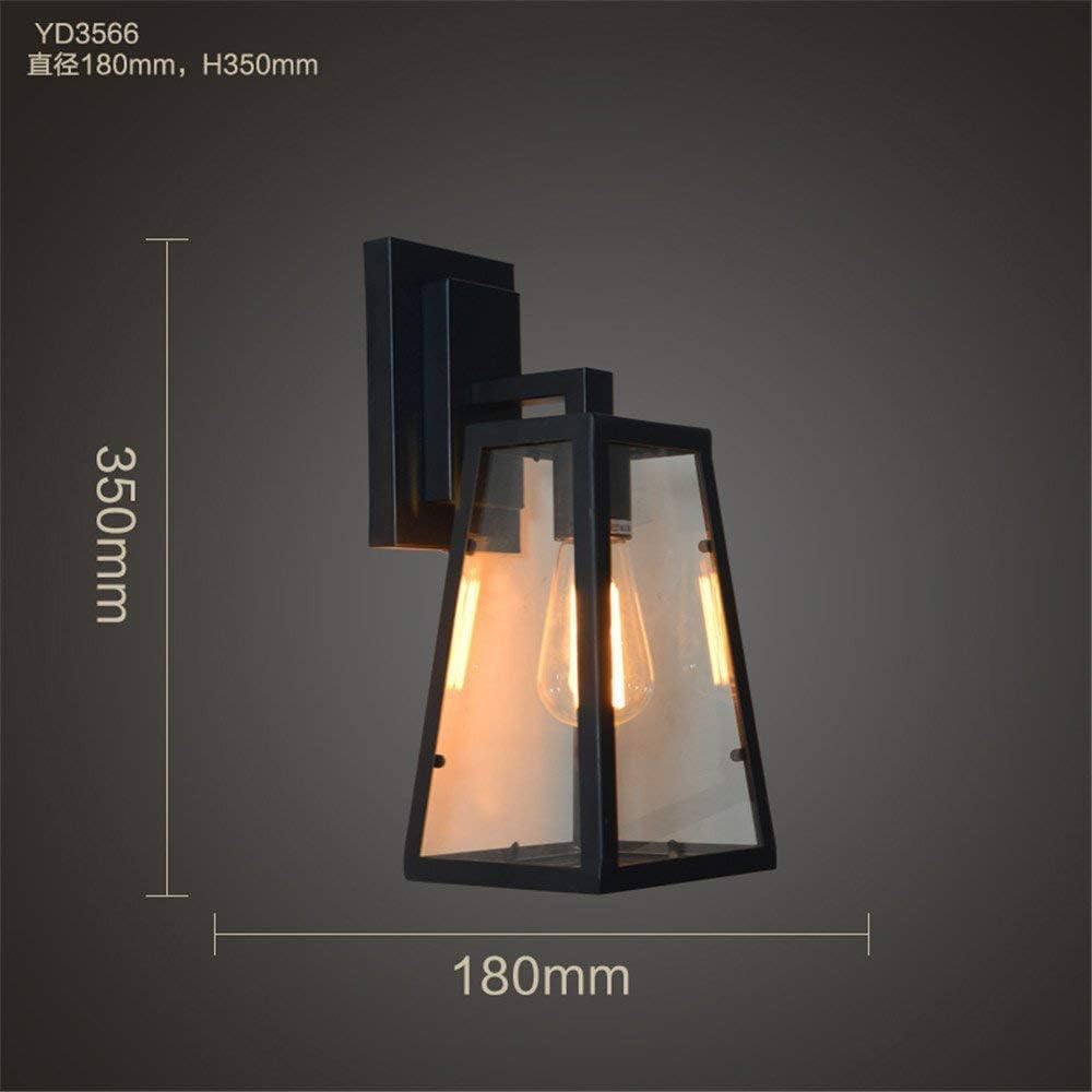 Bright مشرق American Led Creative Wall Lamp Loft Bar Lighting Waterproof and Anti-Fog 明亮的
