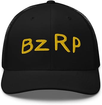 BIZARRAP Cap, Gorra Bzrp Gorra Embroidered Trucker Hat