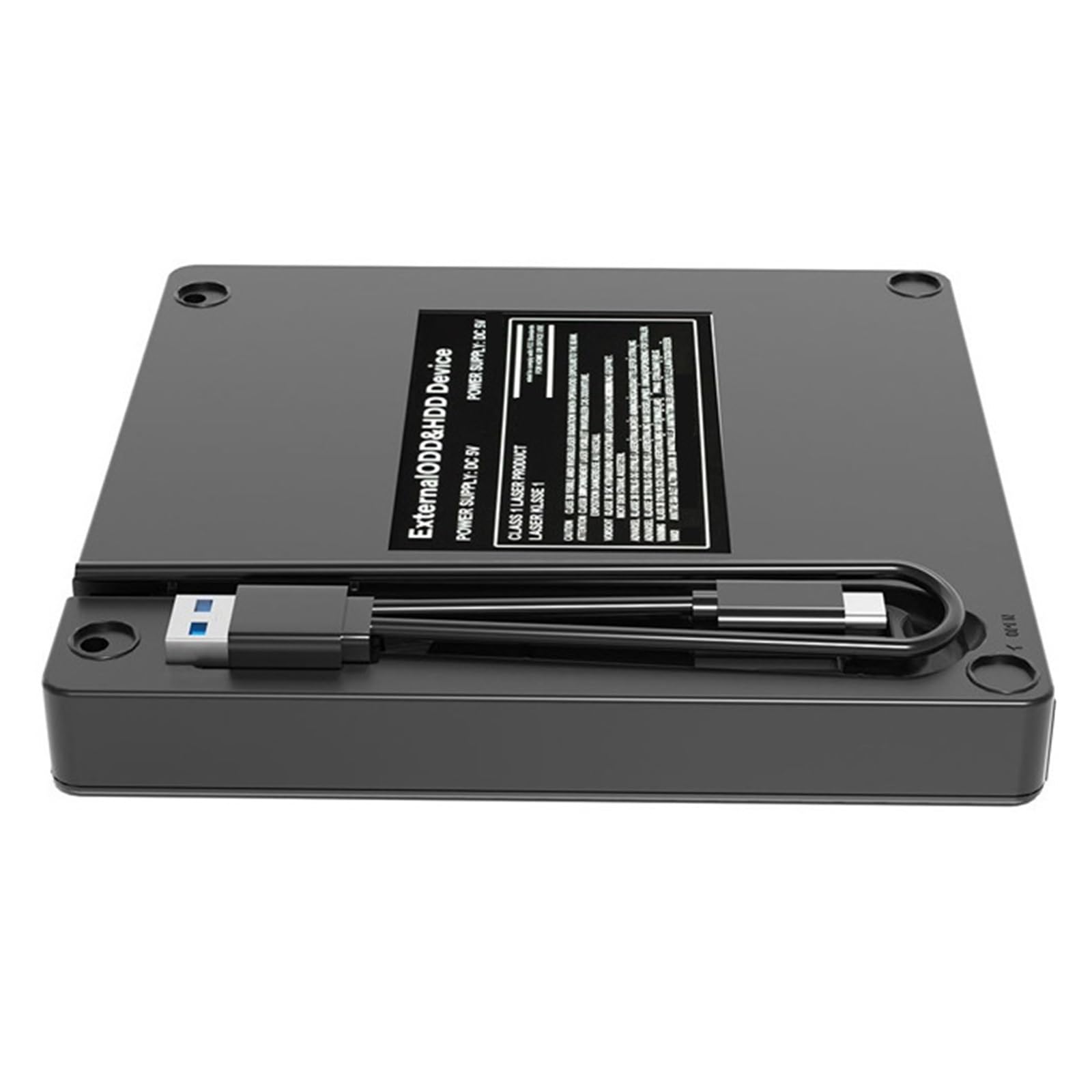 Unità Ottica Esterna Masterizzatore Dvd Espansione Computer Unità Ottica Multifunzione USB Doppia Interfaccia Facile Da Usare(7 ni 1)