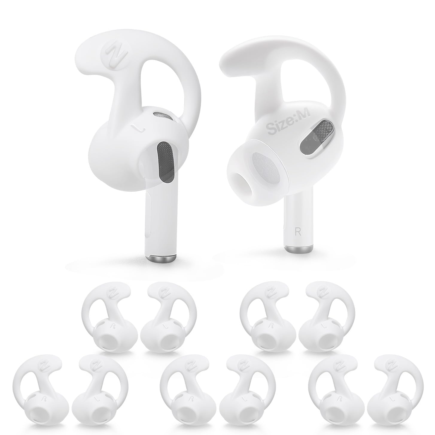 VGOL 3 Paires D’embouts Silicone Pour écouteurs Intra-auriculaires - Remplacement Confort S/M/L - Compatible Huawei AM61 XSport - 11