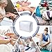 Tvvcalk 50PCS Disposable Fitted Massage Table Sheets, Heavy Duty Elastic Disposable Bed Cover, Breathable Disposable Fitted Sheets for Spa White Non Woven Fabric 36 x 85 Inch