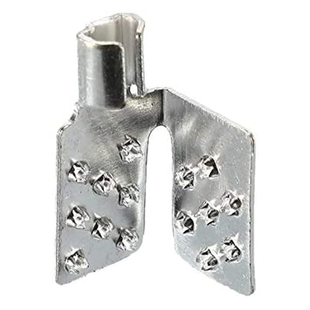 Conector de Abrazadera de PelíCula TéRmica de 80 Piezas,Accesorios de Clip de Plata Chapados en Cobre para Suelo CáLido,Abrazadera de PelíCula de CalefaccióN Por Suelo Radiante