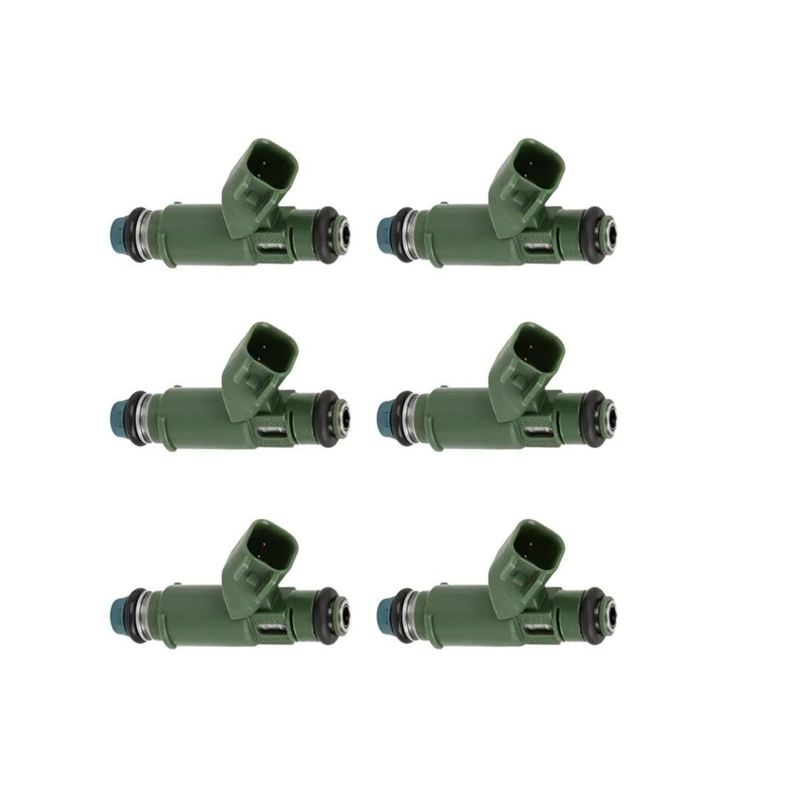 for Jaguar for X-Type 2.5L V6 2002-2005 3.0L V6 2002-2008 6pcs Fuel Injector Nozzle 852-12234 195500-4011 1X4Z9F593AB CYPMDW