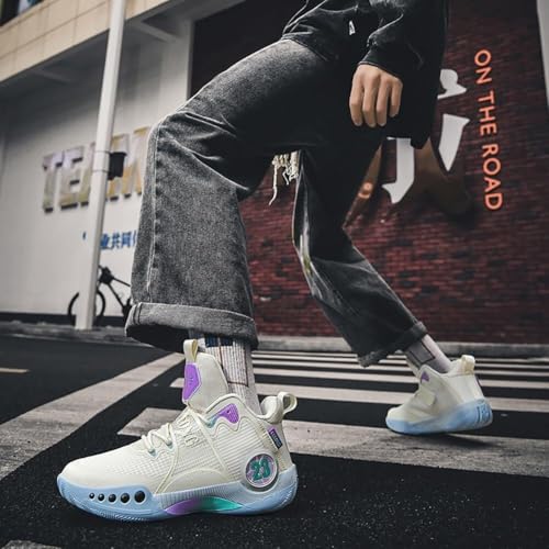 Chaussures de basket contre les chocs avec semelle de marche - 5