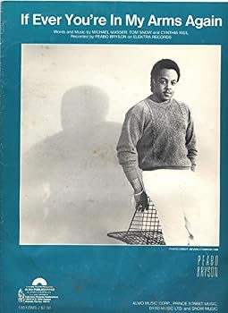 If Ever You're In My Arms Again Piano Vocal Sheet Music--Peabo Bryson