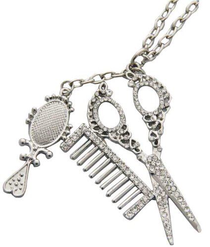 Body Toolz Scissor-Brush-Comb-Necklace