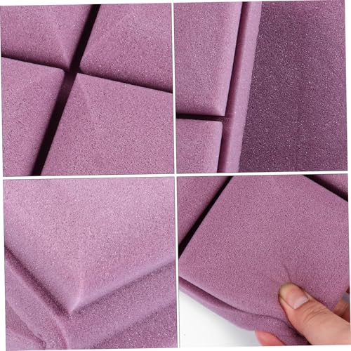 12 piezas de paneles acústicos para absorción sonora, para estudios de grabación en casa miniatura 3