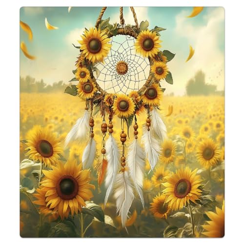 Panel frontal magnético Mexpekil lavable de 53,3 x 66 cm de atrapasueños