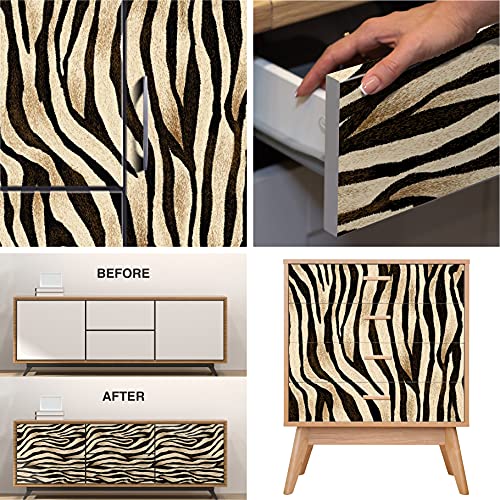 Vinilo decorativo autoadhesivo Musina revestimiento texturizado para pared y mueble 8