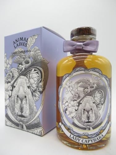 ガイアナ 2002＆2014 ヴァッテド ラム アニマル レディーズ カピバラ (ウイスキーファインド) 58.2度 500ml