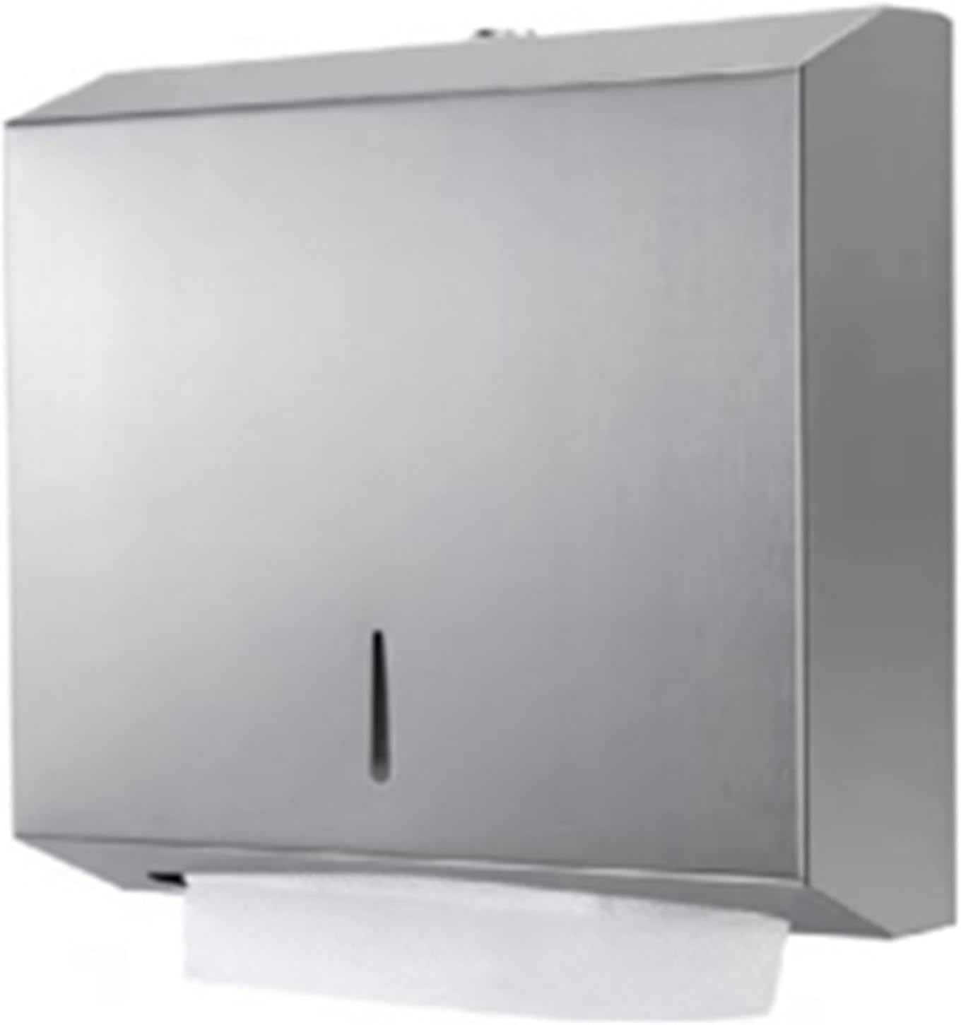 Wall Mounted Paper Towel Dispenser Stainless Steel Toilet Tissue Holder Dispenser Box for Bathroom