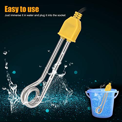 image for SNOEMWU Immersion Heater 600W Portable Electric Immersion Water Heater