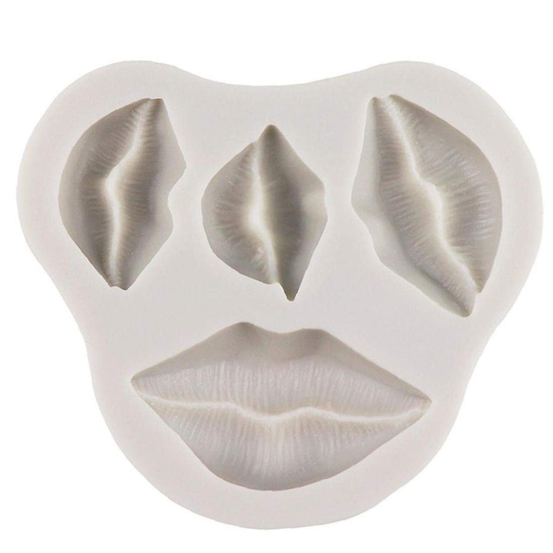Hotaden Love Lip Fondant Cake Mold Creative Lips Silicone Cake Decorating Tools Soap Mould Chocolate Mold