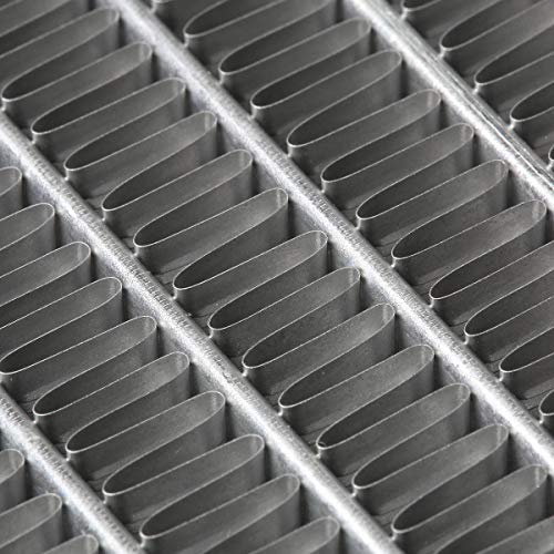 Dna Motoring Ra-4Runner-88-2 2-Row Full Aluminum Radiator Compatible With 1988-1995 4Runner / Pickup,19.25" X 20.5" X 2",1.5"Inlet/Outlet #TOP3